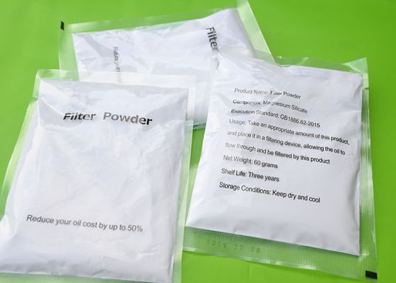 Magnesium Silicate Adsorbing Acids CAS 1343-88-0 Food Additive Powder